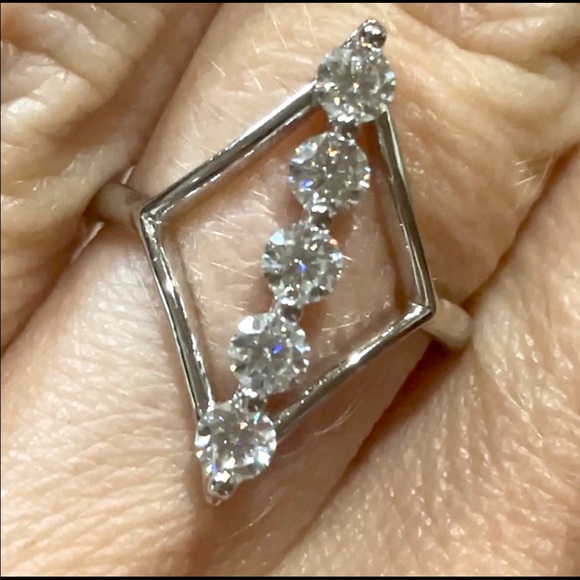 My North Star Ring - Floating Line Ring - Picture 6 of 12